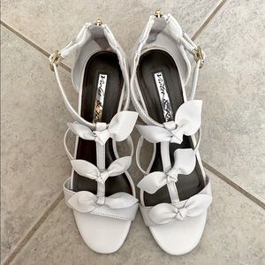 Violet and Red Viola Sandal